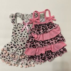 SM pink pet sundresses